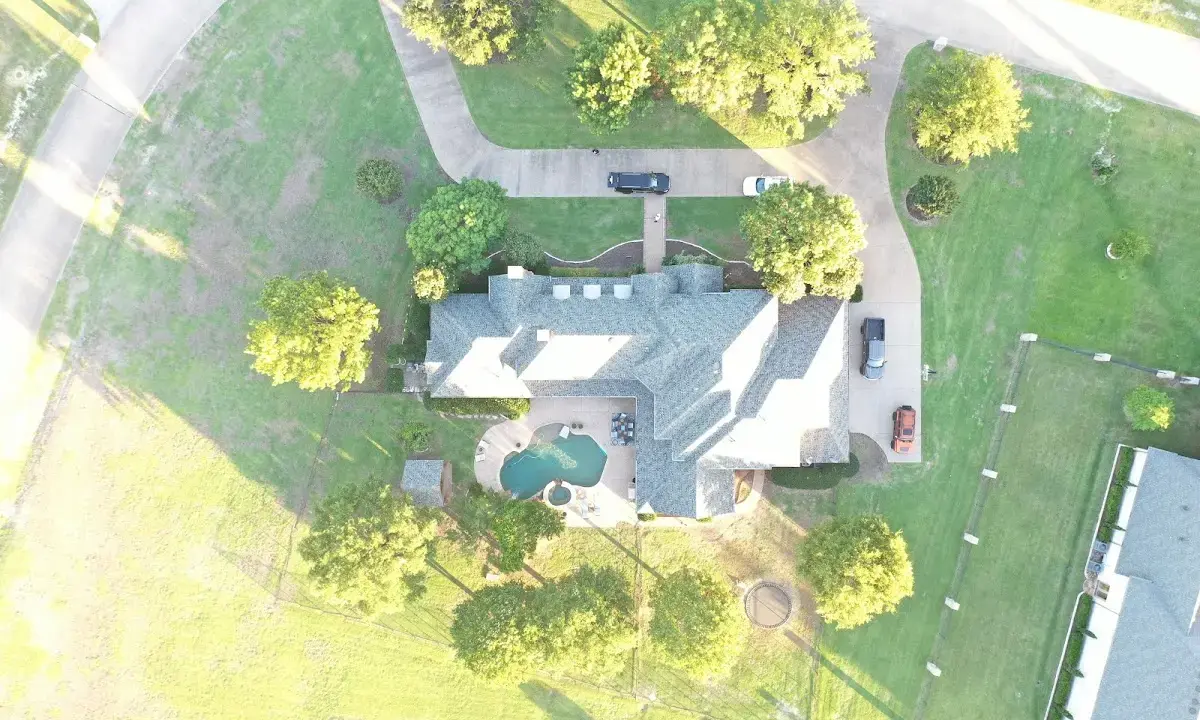 New shingle roof installation on a home in Aurora